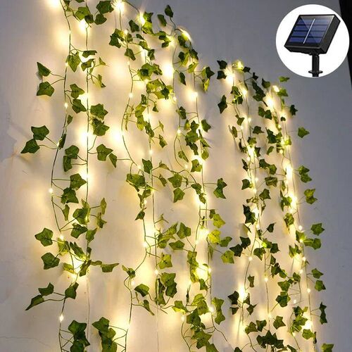 Fairy Lights 7M 50LEDS/12M 100LEDS Solar Lights Maple Leaf W