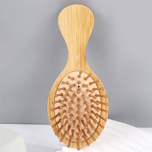 Bamboo Mini Airbag Comb Anti Static Air Cushion Hair Brush R