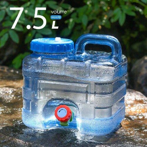 Portable Water Container with Spigot Multifunction Drinking