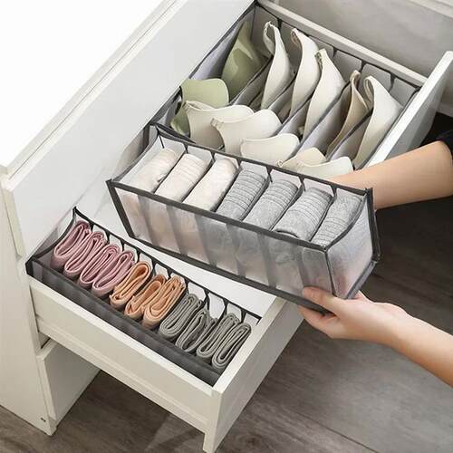 Clothes Organizer Jeans Pants Storage Box Wardrobe Drawer Or
