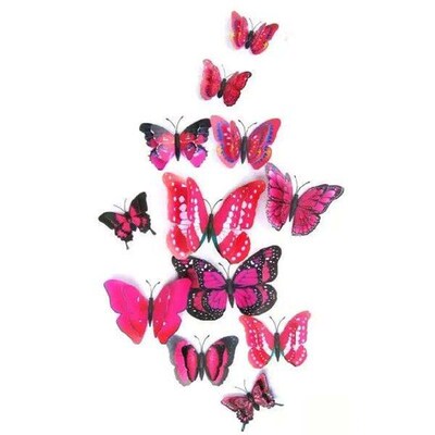 Fridge Magnet Wall 3d Decal Decor Room Sticker Applique 12x