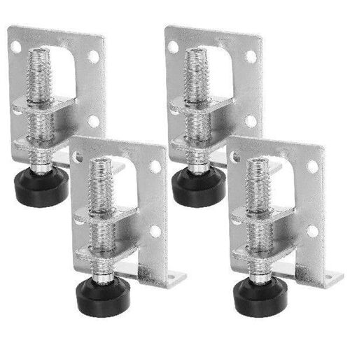 4 Pcs Wardrobe with Adjustable Legs Furniture Leveling Foot