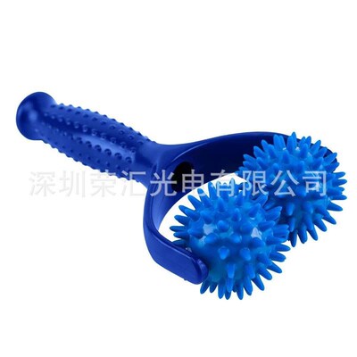 Y-type pneumatic massage stick double-head pricking ball mer