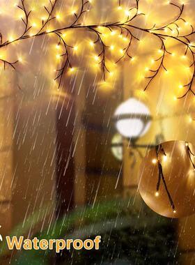 1PCS 96LED Tree and Vine Lamp USB/Solar Powered 8 Modes DIY