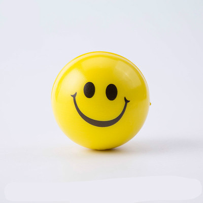 3Pcs/lot 6.3cm Smile Face Foam Ball Squeeze Stress Ball