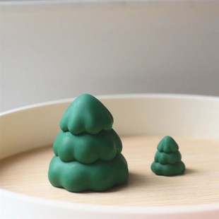 Ins Christmas Tree Silicone Candle Mold DIY Handmade Scented
