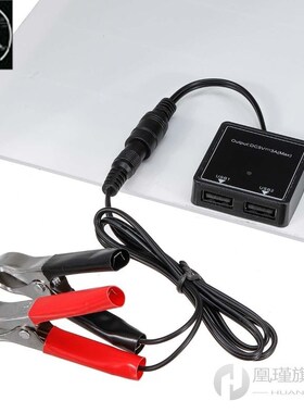 300w Solar Panel Dual USB 18v Monocrystaline Solar Cells Pol