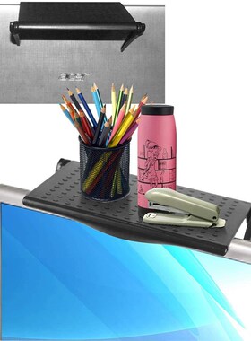 Rack TV Monitor Organizer Screen Top Storage Shelf Holder Pr