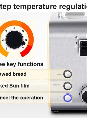 Toaster Bread Baking Machine Electric Sandwich Maker oven