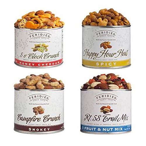 FERIDIES Sweet and Spicy Snack and Trail Mix Assortment (