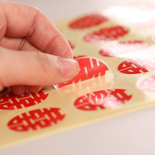 Wedding Wedding Supplies Mini Happy Word Sticker Egg Sticker