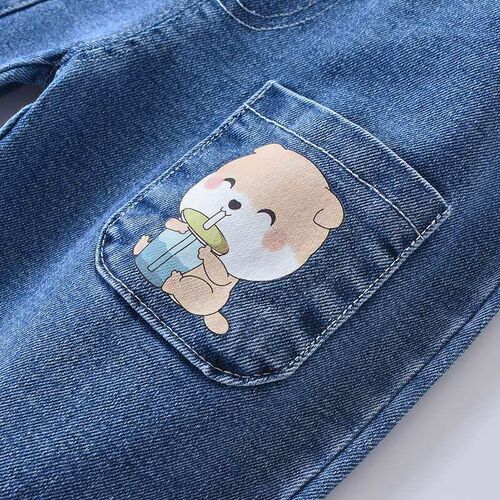Childrens Pants Summer Thin Jeans Baby Boys and Girls Bloom