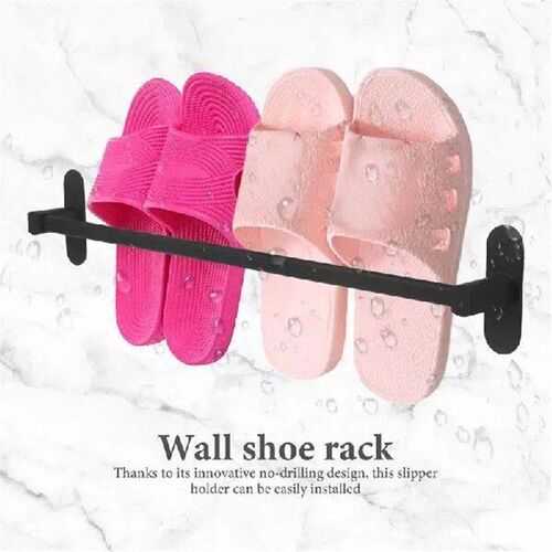 Wall Slipper Storage Rack Self-adhesive Shoe Drying Rack