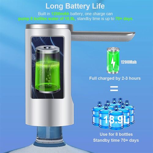 Electric Water Gallon Bottle Pump Automatic Water Dispenser