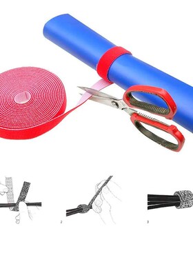 5 Meters Nylon Cable Ties Power Wire Loop Tape Multifunction