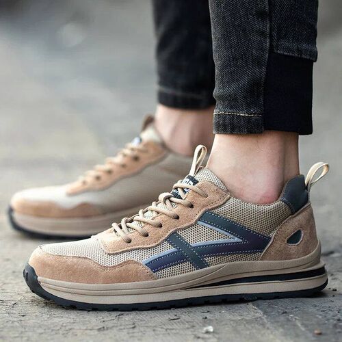 Safety Work Shoes Steel Head Anti-smash Construction Shoes I