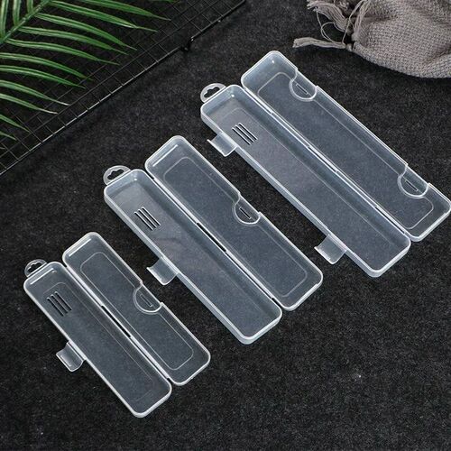 Portable Makeup Brush Organizer Eyebrow Pencil Transparent w