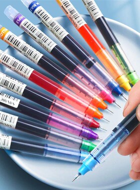 10 Pcs Color Gel pens.Quick Drying Large Capacity,0.5mm, su
