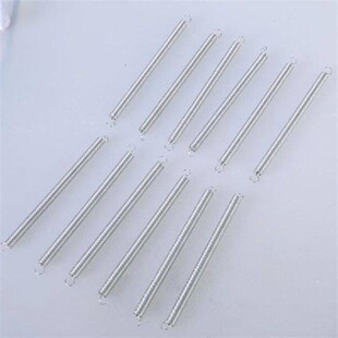 Y5LE 12Pcs 0.047inch Stainless Steel Extension Spring