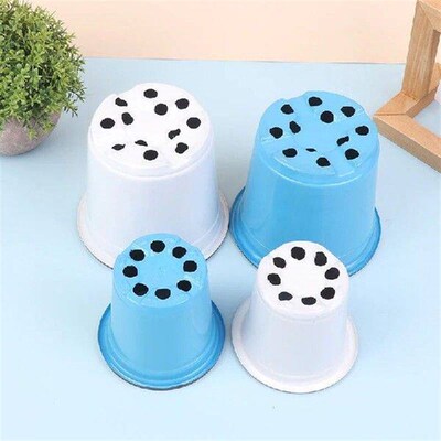 10PCS Home Plastic Flowerpot Cultivation For Succulent