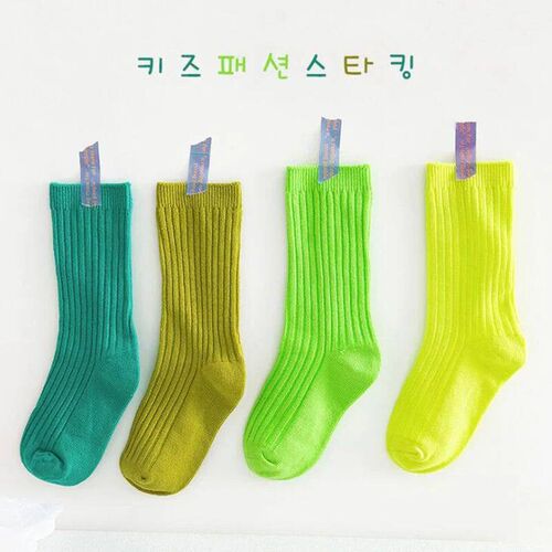 3 Pairs Autumn Winter Children Socks Boys Girls Soft Double