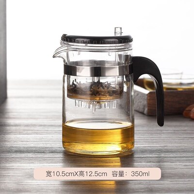 Filtering cup full filtration heat-presistant glass flower