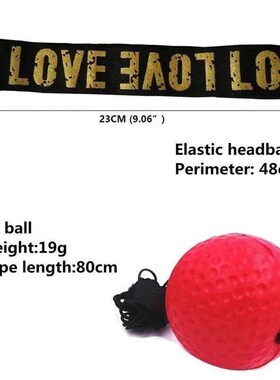 Punching Ball Boxing Reflex Ball with Head-mounted Fighting