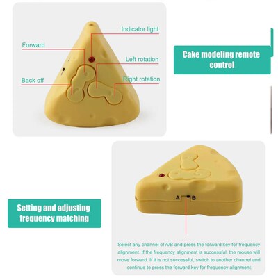 Electronic Remote Control Mouse Toys For Cats Toy Interactiv