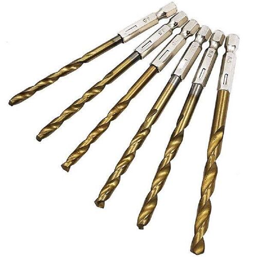 13 Types 1pc HSS High Speed Steel Titanium Coated Drill Bit