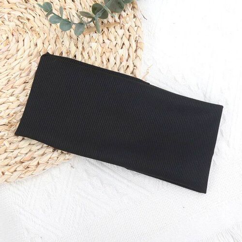 Elastic Solid Color Hair Bands for Women and Men Hairband Ru