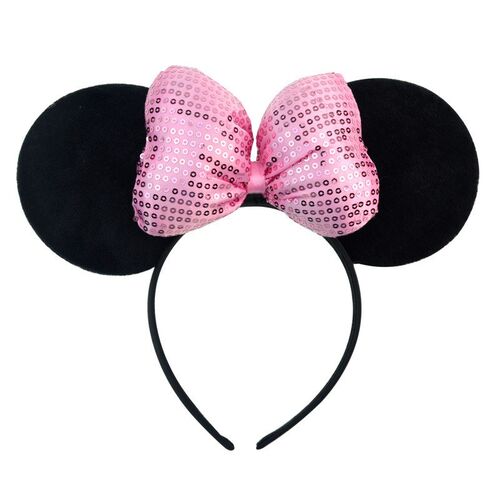 Christmas Hair Accessories for Girl Minnie Mouse Ears Headba