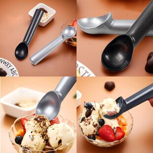 Scoop Cookie Aluminum Cream Scooper Spoon inches Ice