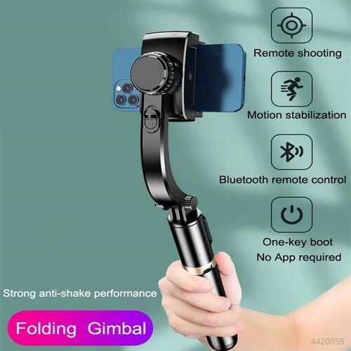 Roreta 2023 NEW Gimbal Stabilizer Selfie Stick Foldable Wire