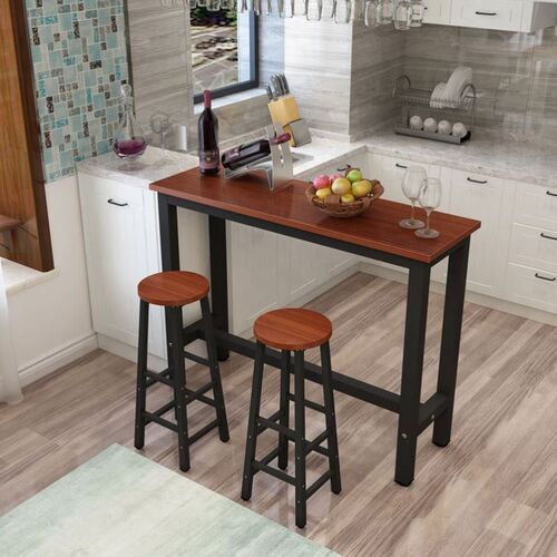 By the wall counter household partition long bar table recta