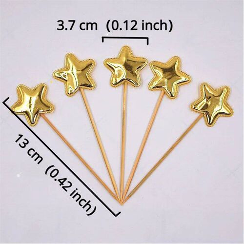 10pcs  Colorful Cake Topper Crown Star Heart Happy Birthday