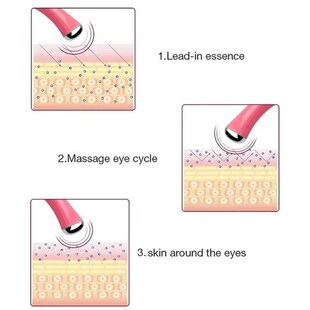 Portable Eye Massager Electric Vibrating Eye Cream Essence I