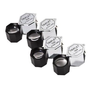 10X/15X/20X/30X Lens Handheld Eye Loupe Magnifier for