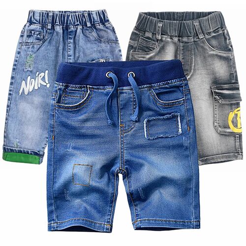 1-12T High Quality Summer Kids Shorts Boys Denim Trousers Je