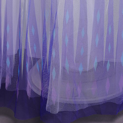 Fancy Cosplay Girls Princess Dress Snowflake Costume For Hal