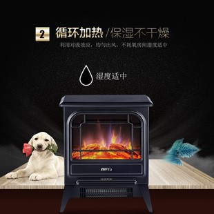 壁炉取暖器欧式电壁炉办公室家用节能暖风机卧室客厅电暖气取暖炉