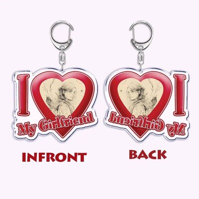 Game The Last of Us I Love My Boyfriend Girlfriend Keychain