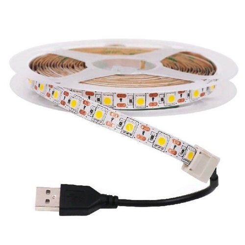5V USB LED Strip Light 5050 Flexible LED Tape Ribbon Lights