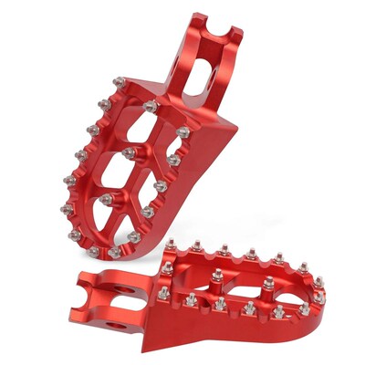 CNC Aluminum Motorcycle FootRest Footpegs Foot Pegs Pedals F