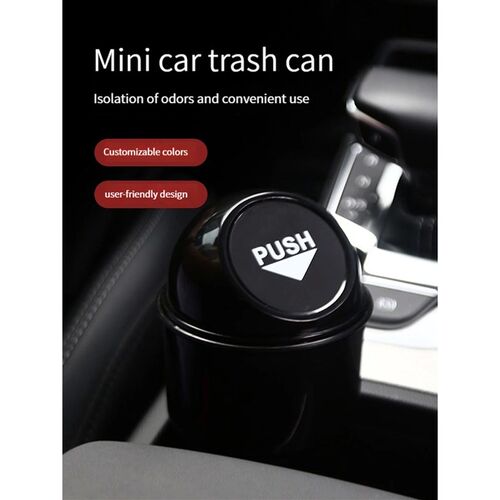 Vehicle Trash Bin Two -In -One Multi -Functional Home Settin