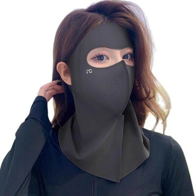 Seamless Sun Protection Face Mask with Full Face UPF50+ Cove