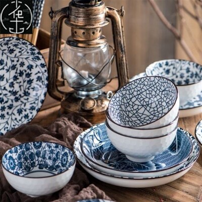 porcelain bowl tableware set breakfast ceramic bowls plates