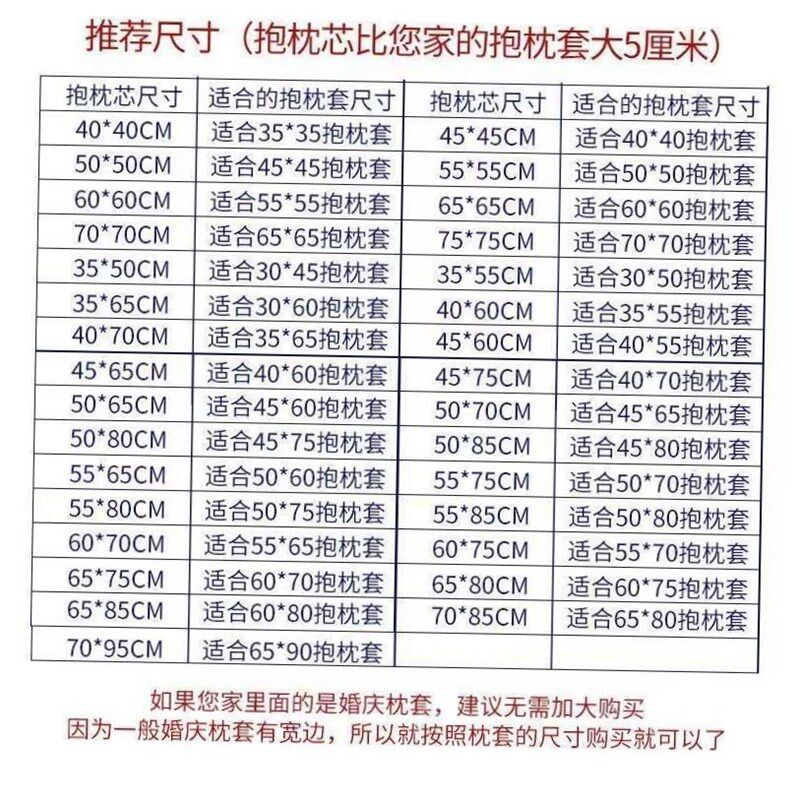 Throw Pillows Sofa Couch Cushion Decorative Pillow insert枕图片