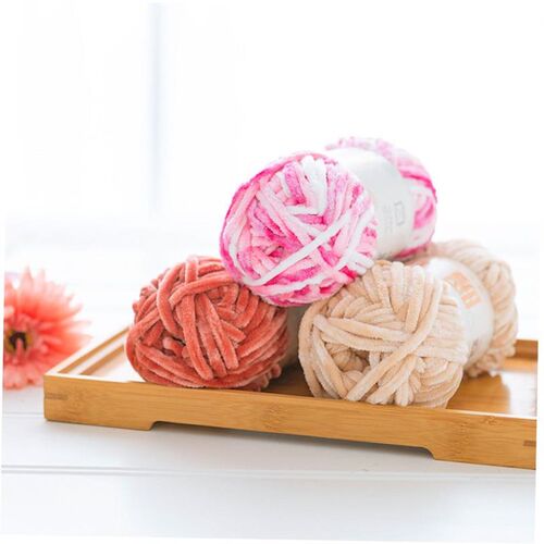 100g / 80M Chenille Velvet Yarn Knitting Wool Thick Warm Cro
