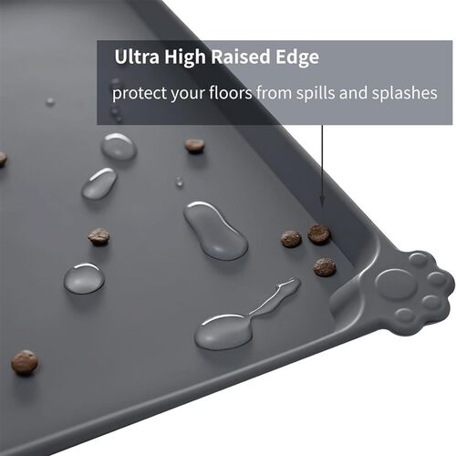 Waterproof Pet Feeding Mat Placemats Dogs Cats Food Mats