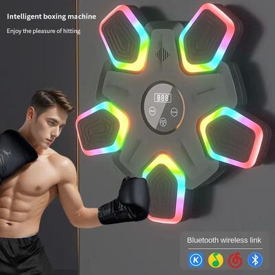 New Smart Music Boxing Machine for Adults Boxing Color Light